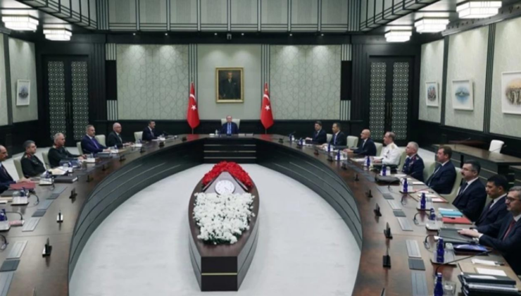 MGK toplantısı sona erdi: 6 maddelik bildiri yayımlandı
