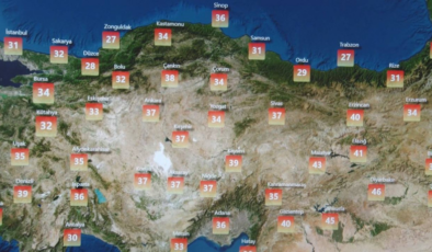 Yarından itibaren sıcaklıklar 3 ila 6 derece azalacak