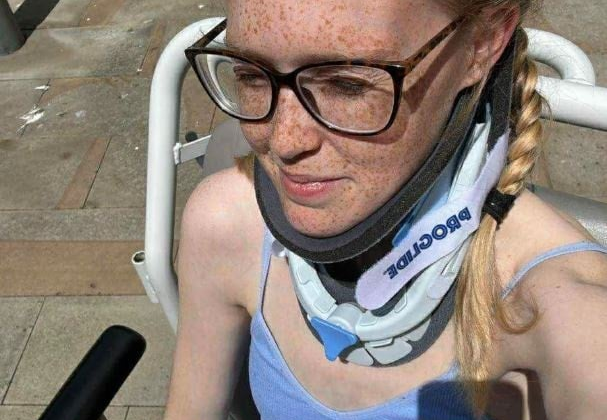 Hep izlerken korkuyla bakıyorduk! Trambolinde zıpladıktan sonra kabusu yaşadı