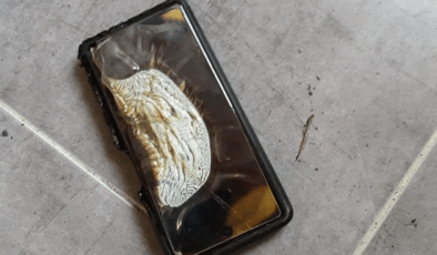 Android telefon güncelleme sonrası alev aldı