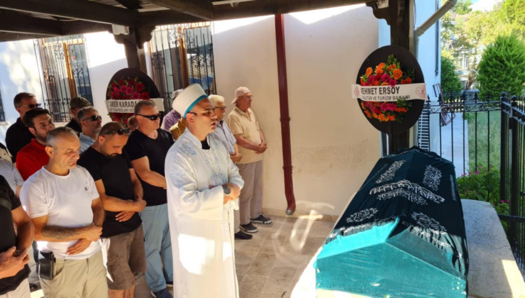 Oyuncu Şekip Taşpınar'ın cenazesi toprağa verildi