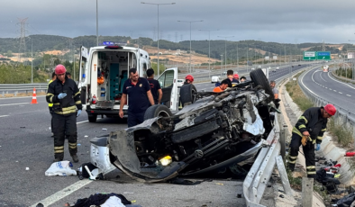 Kuzey Marmara Otoyolu'nda facia