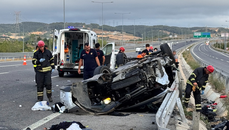 Kuzey Marmara Otoyolu'nda facia