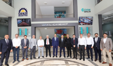 Gebze Belediye Başkanı Zinnur Büyükgöz, TDBB Yönetim Kurulu’nu Gebze’de ağırladı