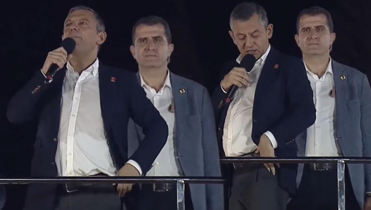 Özgür Özel'in 'Hakan Fidan' taklidi mitingdekileri güldürdü