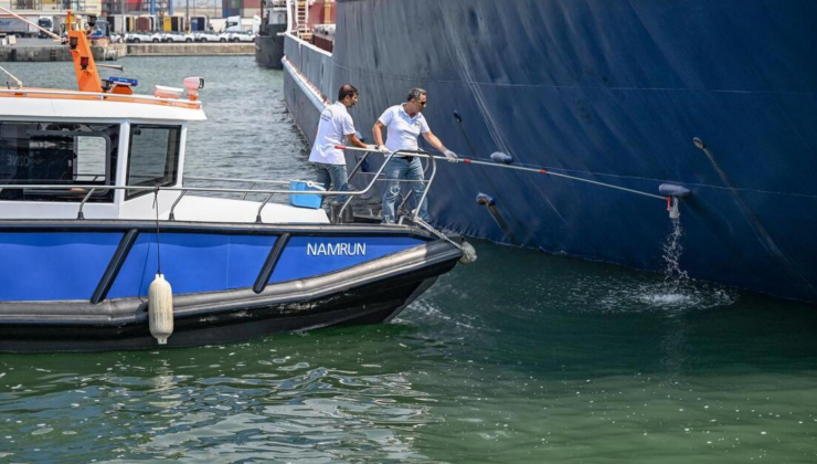 Mersin'de 91 gemiye 300 milyon lira ceza