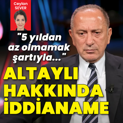 Altaylı 3 Ekim'de hakim karşısında