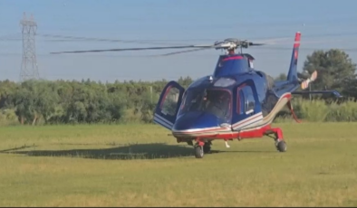 Emre Belözoğlu, antrenmana helikopterle geldi