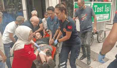 İş yerini basıp husumetlisini yaraladı