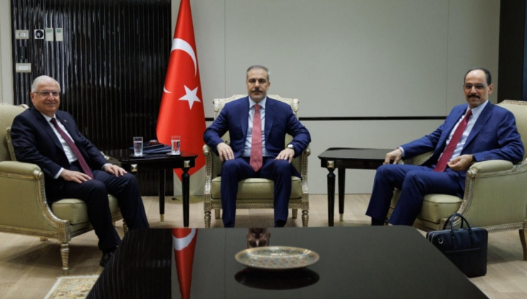 Ankara'da üçlü zirve
