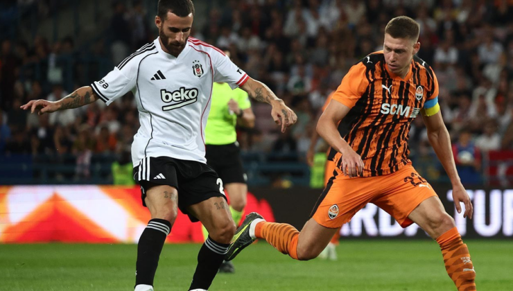 Son dakika: Beşiktaş UEFA Avrupa Ligi'ne veda etti