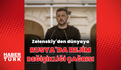 Zelenskiy'den rejim değişikliği çağrısı