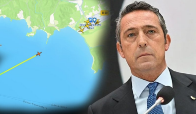 Ali Koç'un uçağı İbiza'dan kimi getirecek? Taraftarı heyecan bastı…