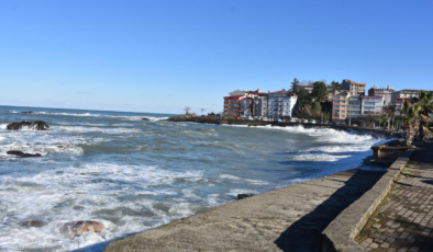 Ordu ve Giresun'da denize girmek yasaklandı