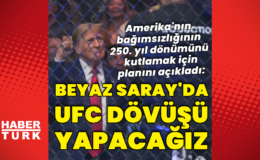 Trump: Beyaz Saray'da UFC dövüşü yapacağız