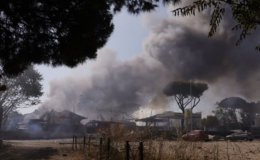 Roma'da akaryakıt istasyonunda patlama