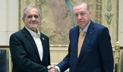 Cumhurbaşkanı Erdoğan, İranlı mevkidaşı Pezeşkiyan ile görüştü