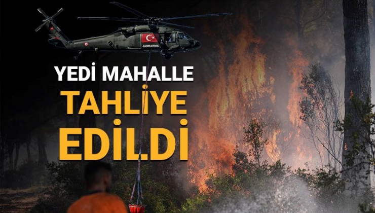 İzmir’de orman yangınları kontrol altına alındı