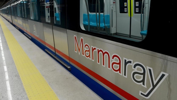 Son Dakika… Marmaray istasyonuna direk devrildi!