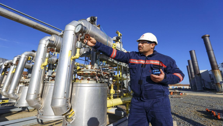 Türkiye'de şebekeye verilen gaz miktarı yüzde 25 arttı