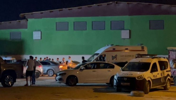 İş yerine silahlı saldırı: 1 ölü, 1 yaralı