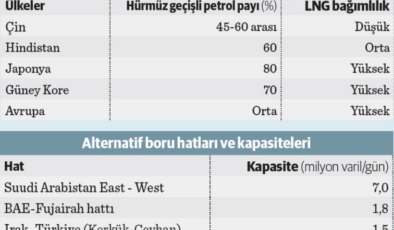 Günlük 1,7 milyar dolarlık kayıp Hürmüz’den döndü   