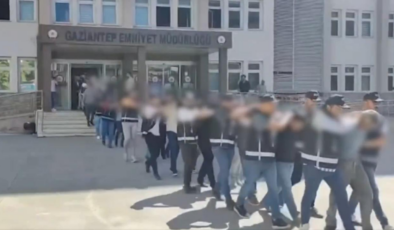 Gaziantep merkezli joker operasyonu: 40 şüpheli tutuklandı