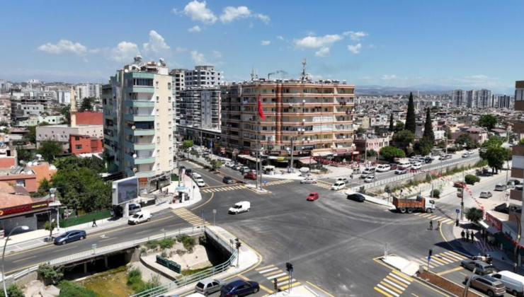 Büyükşehir'den Tarsus'ta trafiği rahatlatan düzenleme