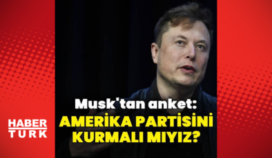 Musk'tan siyasi parti kurmak için anket