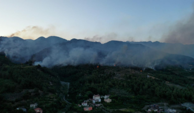 Hatay Dörtyol'daki orman yangınına müdahale sürüyor