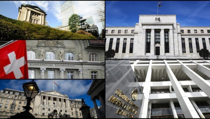 Merkez bankaları yılın ilk yarısında parasal gevşemeyi hızlandırdı: Fed faizi sabit tuttu