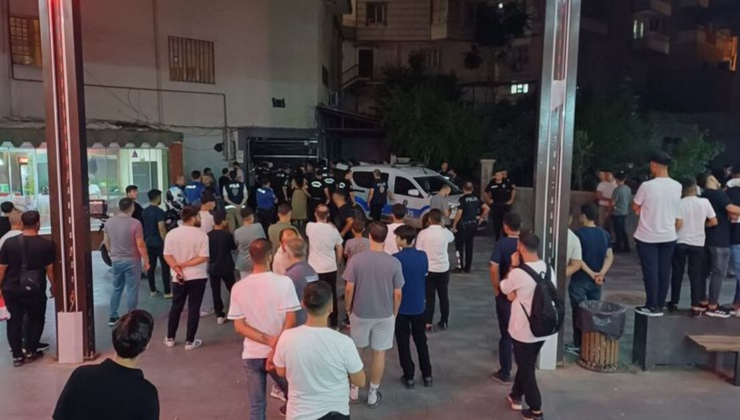 Polise teslim olmamak için direndi