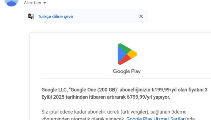 Google’dan yüzde 300 zam!