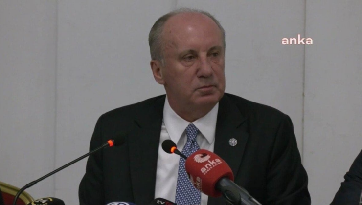 CHP'li İnce'den 'operasyon' tepkisi