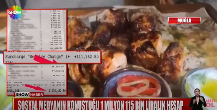 111 bin liralık servis ücreti olur mu?