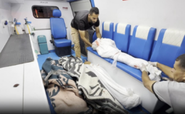 Soykırımcı İsrail, Gazze'nin Han Yunus bölgesine saldırarak 4 Filistinli çocuğu katletti