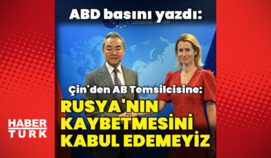 "Çin Rusya'nın kaybetmesini kabul edemez"