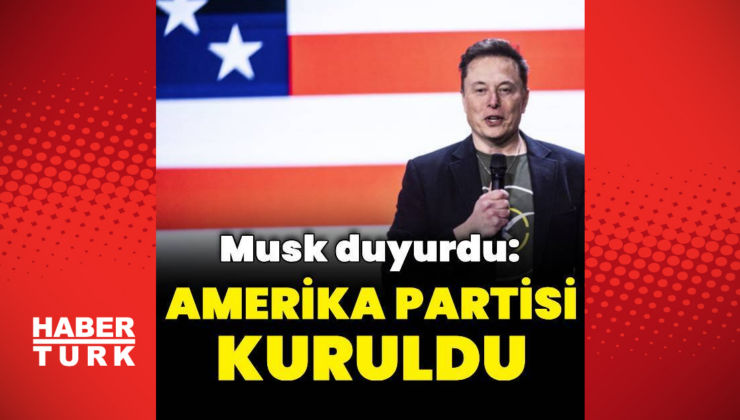 Musk: Amerika Partisi kuruldu