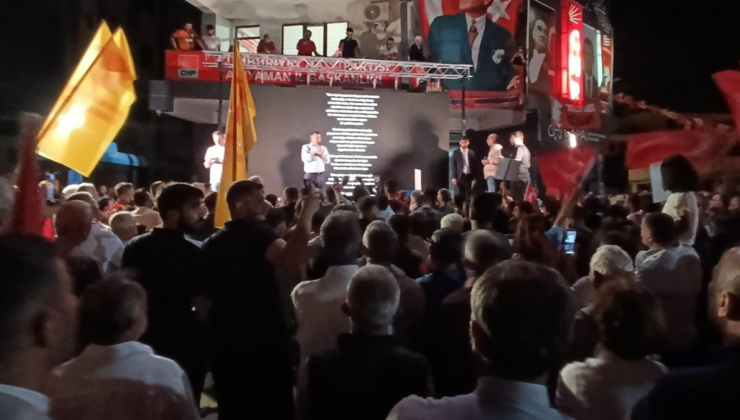 Adıyaman’da binlerce kişiden gözaltındaki Tutdere'ye destek