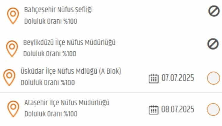 Haberi duyan nüfus müdürlüklerine koştu, randevular tamamen doldu