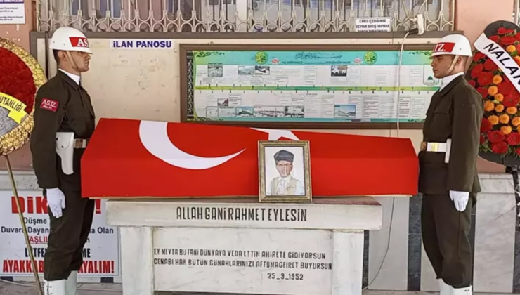 Kore gazisi son yolculuğuna uğurlandı