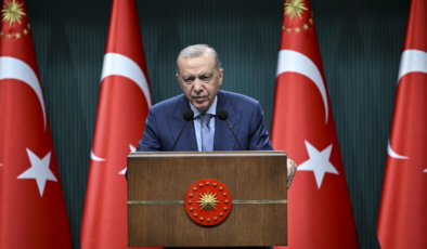 Cumhurbaşkanı Erdoğan'dan şehit olan 5 askerimiz için başsağlığı mesajı