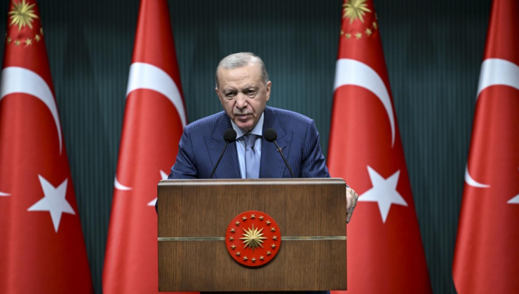 Cumhurbaşkanı Erdoğan'dan şehit olan 5 askerimiz için başsağlığı mesajı