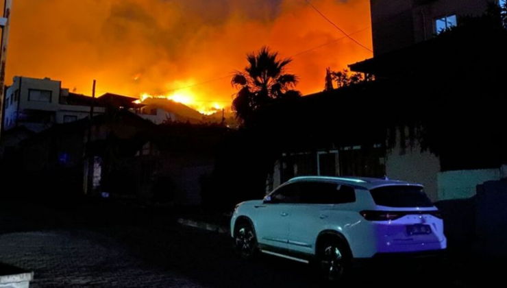 Hatay’daki orman yangınına ilişkin 1 gözaltı