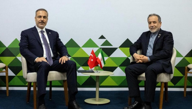 Bakan Fidan, İranlı mevkidaşı Abbas Arakçi ile görüştü