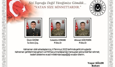 Son dakika… MSB acı haberi açıkladı: Şehit sayısı 12'ye yükseldi