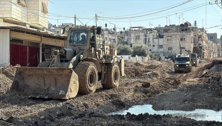 İşgalci İsrail, Batı Şeria'da 744 dönüm araziye el koydu
