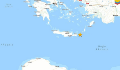 Son dakika: Muğla açıklarında 5 büyüklüğünde deprem meydana geldi