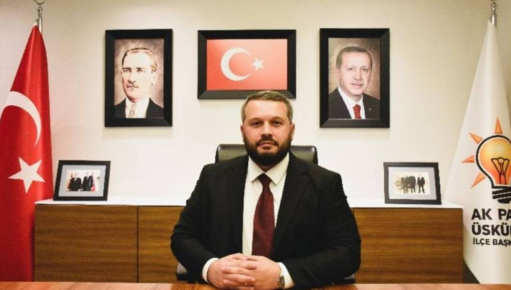 AK Parti Üsküdar İlçe Başkanı Erdem Demir istifa etti