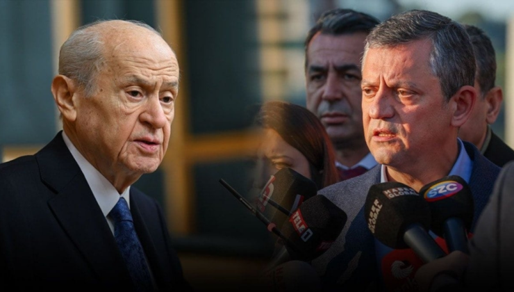 Bahçeli'den Özel'e beklenmedik destek